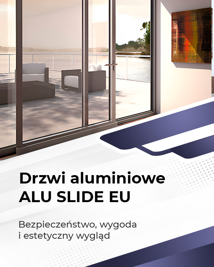 Przesuwne Drzwi Aluminiowe Alu Slide Eu Dostawaokien