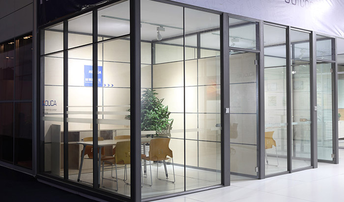 Aluminum partitions