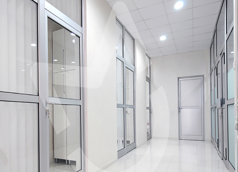 Aluminiowe drzwi wewnętrzne