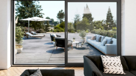 SYNEGO SLIDE plastic sliding door