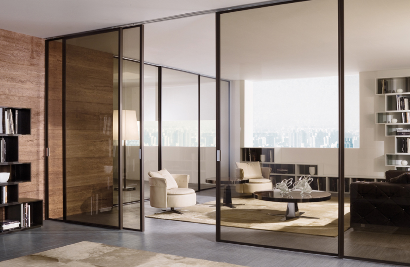 Sliding partitions