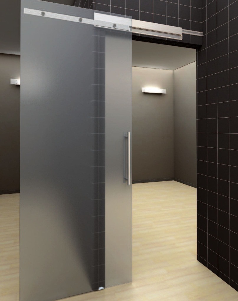 sliding bathroom door