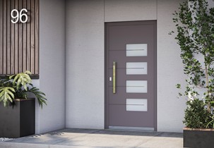 Aluminum entrance doors MONROE LAKE