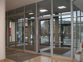 Aluminum doors ALU OPTIMA