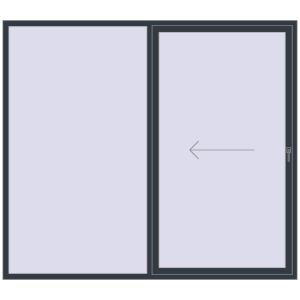 Cumpără Uși glisante de terasă 2500x2200 mm PATIO DOOR REHAU EURO 60