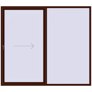 Cumpără Uși glisante de terasă 2500x2200 mm REHAU GENEO HST