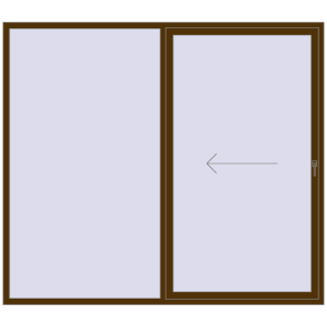 Buy Sliding patio doors 2500x2200 mm PATIO DOOR REHAU SYNEGO