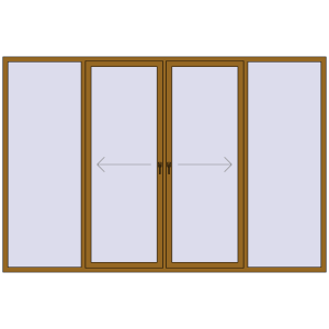 In den Warenkorb Terrassentüren 3300x2200 mm Patio door (REHAU SYNEGO)