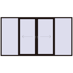 Cumpără Uși glisante de terasă 3700x2000 mm PATIO DOOR REHAU EURO 60
