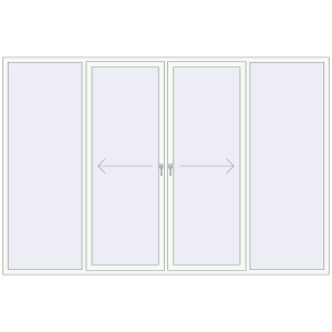 Kaufen Terrassenschiebetüren 3300x2200 mm Patio door (REHAU SYNEGO)