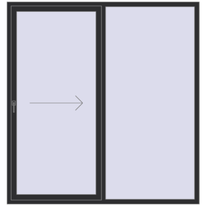 In den Warenkorb Terrassentüren 1980x2120 mm Patio door (REHAU Brillant Design)