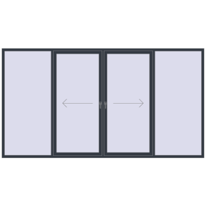 Cumpără Uși glisante de terasă 3700x2000 mm PATIO DOOR REHAU EURO 60