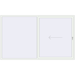 Buy Sliding patio doors 3000x1800 mm PATIO DOOR REHAU SYNEGO