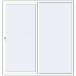 In den Warenkorb Terrassentüren 1980x2120 mm Patio door (REHAU Brillant Design)