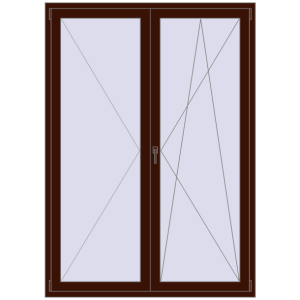 In den Warenkorb Balkontüren 1500x2100 mm KORSA ENERGY-SAVING (REHAU SYNEGO MD) BALKON DOOR
