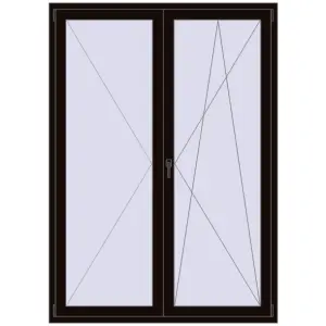 In den Warenkorb Balkontüren 1500x2100 mm KORSA ENERGY-SAVING (REHAU SYNEGO MD) BALKON DOOR