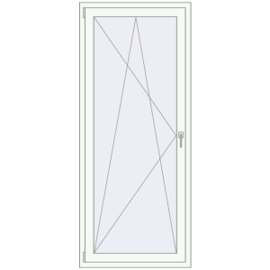 Acheter Portes de balcon 900x2100 mm ECO-ENERGIE ABSOLU (Porte balcon KORSA ENERGY-SAVING REHAU SYNEGO MD)
