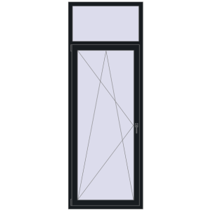 Kaufen Balkon-Türen. 900x2500 mm KORSA BASE (REHAU Euro-Design 60) BALKON DOOR