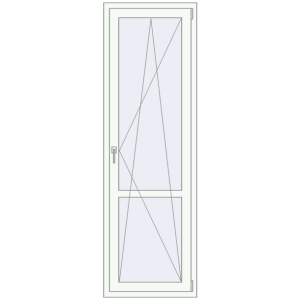 Купити Балконні двері 680x2150 мм REHAU Euro 70 BALKON DOOR