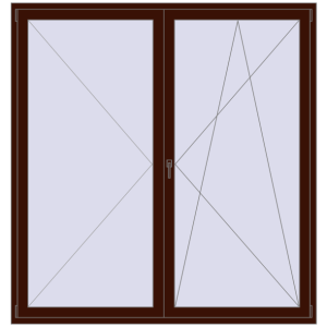 Cumpără Uși de balcon 2000x2100 mm BALCONY DOOR REHAU SYNEGO
