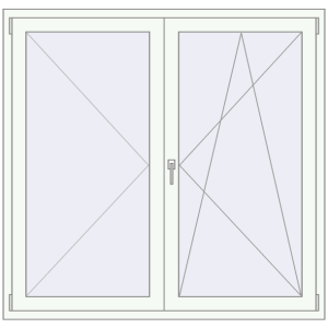 Buy Balcony doors 1555x1500 mm BALCONY DOOR REHAU SYNEGO