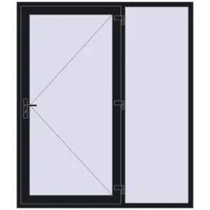 Cumpără Uși de intrare 1800x2100 mm ENERGY-SAVING REHAU SYNEGO