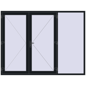 Cumpără Uși de intrare 2697x2047 mm OPTIMUM REHAU BRILLANT