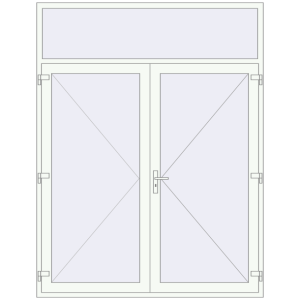 Cumpără Uși de intrare 2000x2600 mm REHAU EURO 60