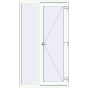 Acheter Portes d'entrée 1200x2100 mm ECO-ENERGIE (Ouverture vers extérieur REHAU Т118/60)