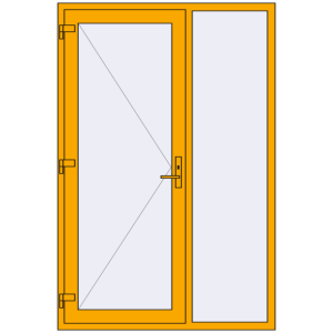 Kaufen Haustüren 1400x2100 mm DOOR ALU STANDARD 72
