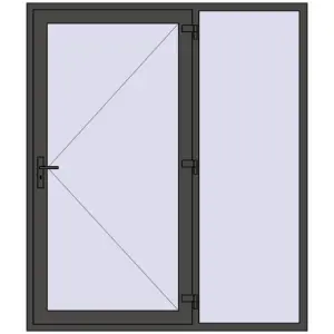 Cumpără Uși de intrare 1800x2100 mm ENERGY-SAVING REHAU SYNEGO