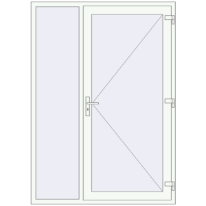 Купити Вхідні двері 1500x2100 мм REHAU Т118/60