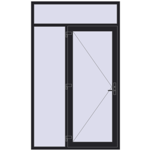 Buy Entrance doors 1500x2500 mm DOOR KORSA ENERGY-SAVING REHAU SYNEGO