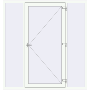 Acheter Portes d'entrée 2000x2100 mm ECO-ENERGIE (Ouverture vers extérieur REHAU Т118/60)