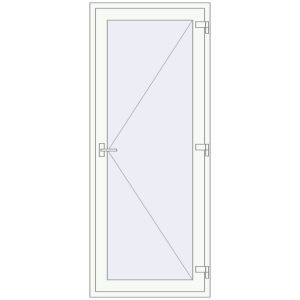 Buy Entrance doors 900x2200 mm DOOR KORSA ENERGY-SAVING REHAU SYNEGO