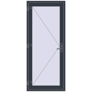 In den Warenkorb Haustüren 900x2100 mm DOOR KORSA OPTIMUM (REHAU Brillant Design)