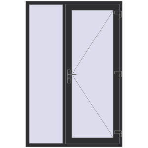 In den Warenkorb Haustüren 1400x2100 mm DOOR KORSA OPTIMUM (REHAU Brillant Design)