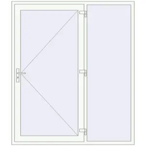 Cumpără Uși de intrare 1800x2100 mm ENERGY-SAVING REHAU SYNEGO