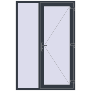 In den Warenkorb Haustüren 1400x2100 mm DOOR KORSA OPTIMUM (REHAU Brillant Design)
