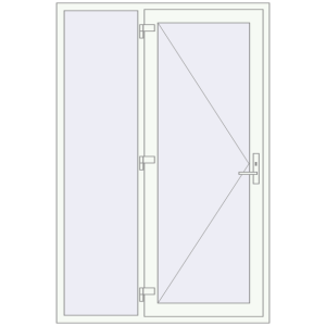 Acheter Portes d'entrée 1400x2100 mm ECO-ENERGIE + (ouverture vers extérieur OPTIMUM REHAU Т118/70)