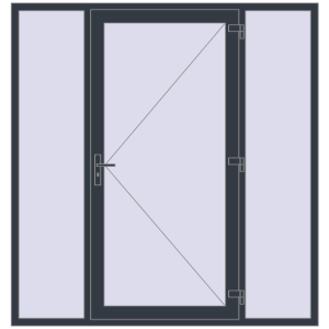 Cumpără Uși de intrare 2000x2100 mm REHAU EURO 60