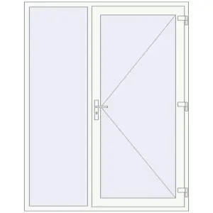 Cumpără Uși de intrare 1650x2100 mm ENERGY-SAVING REHAU SYNEGO
