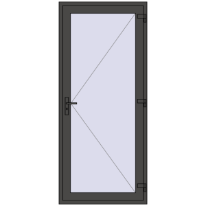 In den Warenkorb Einfach und Doppelglasschwingtüren 1000x2300 mm INTERIOR door (Т94/60) opens to the outside