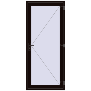 In den Warenkorb Einfach und Doppelglasschwingtüren 1000x2300 mm INTERIOR door (Т94/60) opens to the outside