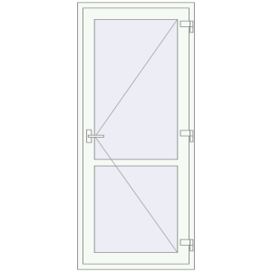 Cumpără Uși de interior 900x2050 mm ALU LIGHT A (T94)