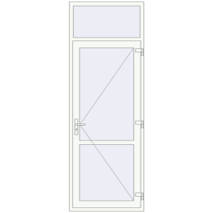 Cumpără Uși de interior 950x2660 mm ALU LIGHT A (Z72)