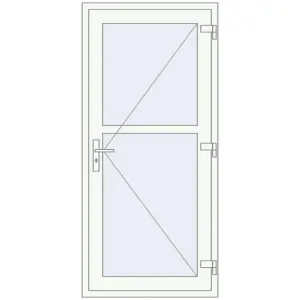 Cumpără Uși de interior 860x1860 mm REHAU BASE 60 TERRACE (Т94)