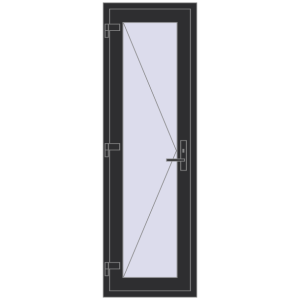 Cumpără Uși de interior 620x1950 mm REHAU BASE 60 TERRACE (Т94)