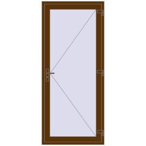 In den Warenkorb Einfach und Doppelglasschwingtüren 1000x2300 mm INTERIOR door (Т94/60) opens to the outside