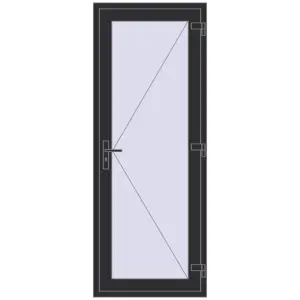 Cumpără Uși de interior 800x2050 mm REHAU BASE 60 TERRACE (Т94)